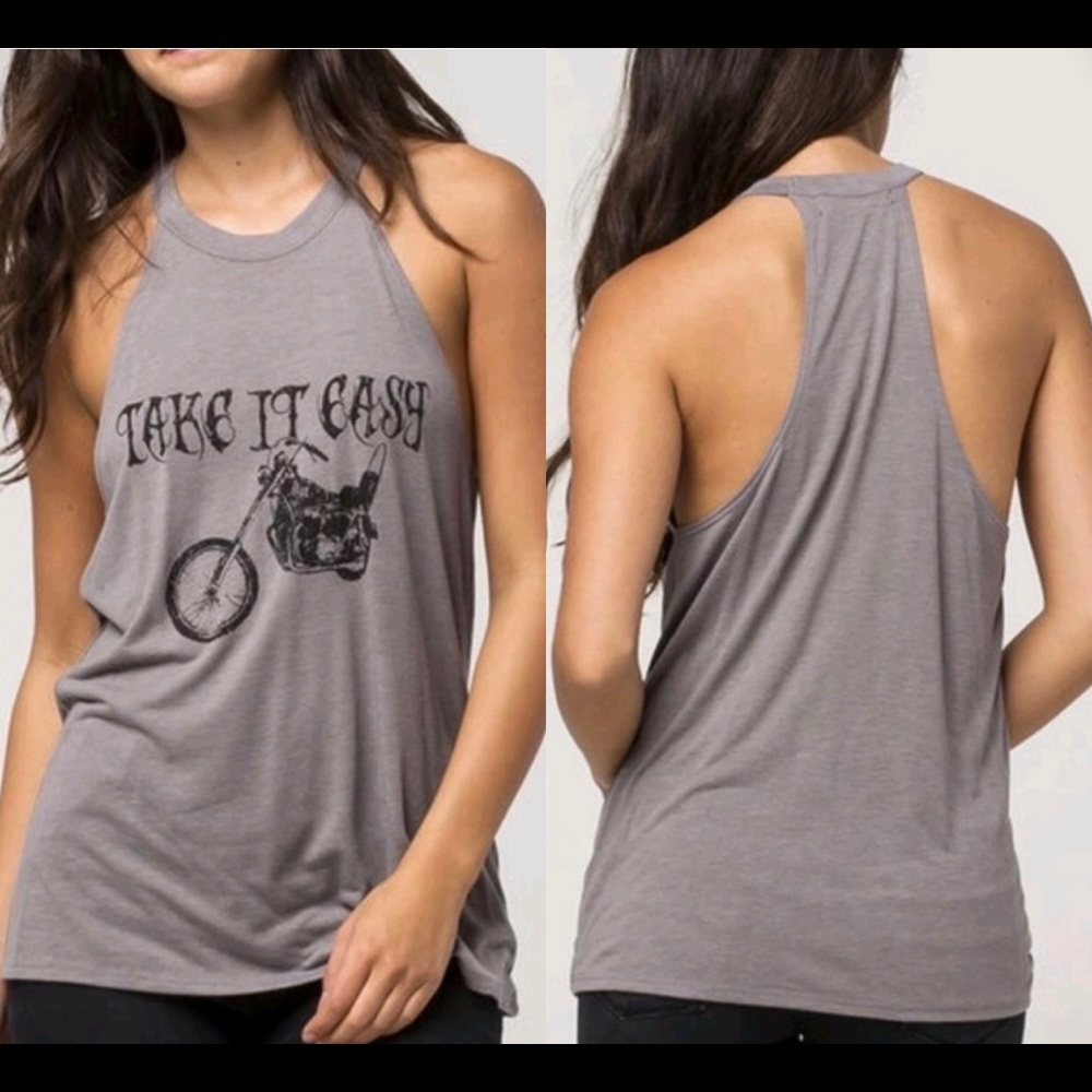 Metal Mulisha Take It Easy Halter Tank (S)